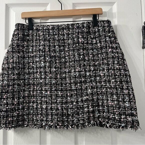 NWT MAJORELLE Bia Mini Skirt Candy Shop Tweed in Candy Shop Tweed sz xl - Picture 6 of 8